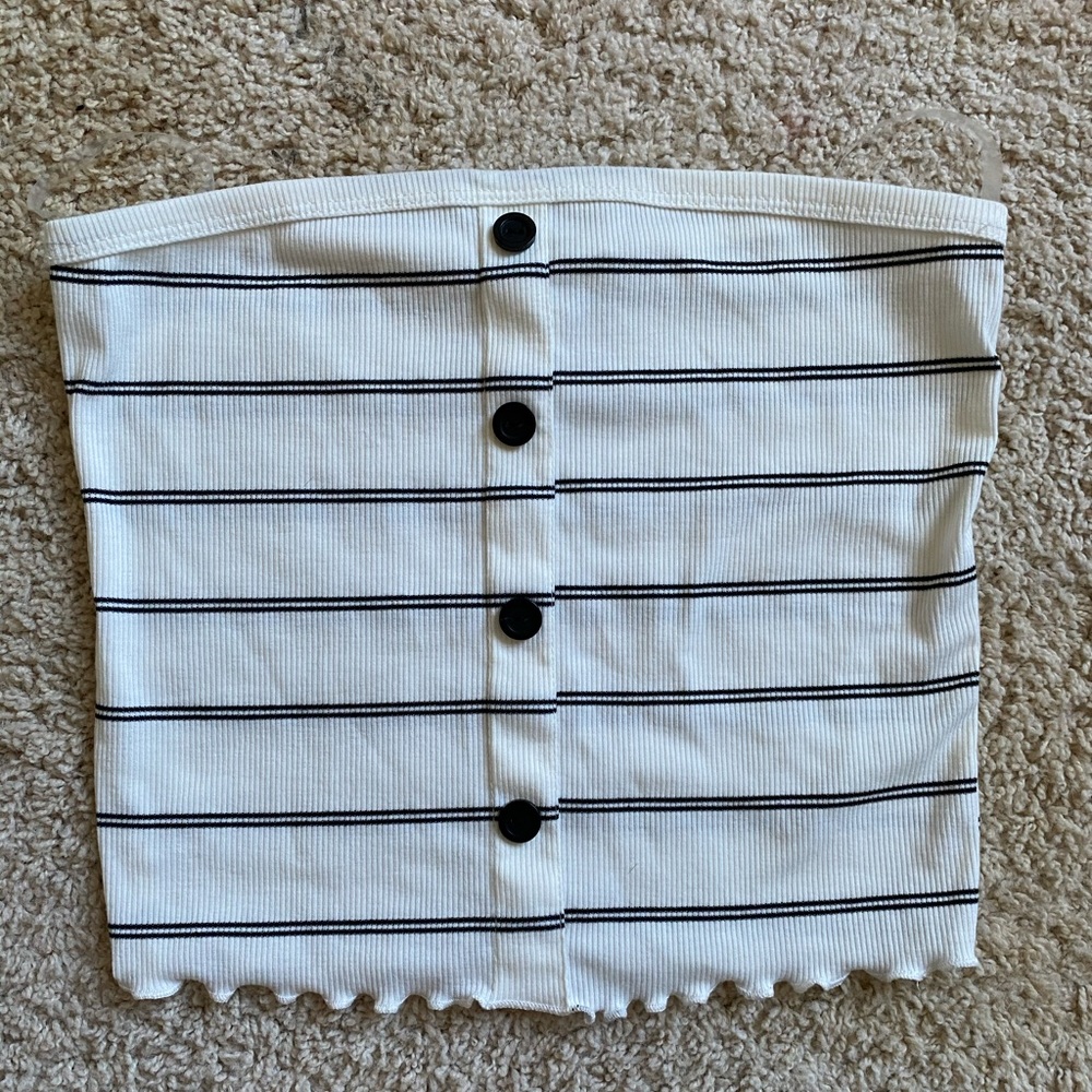 Caution to the Wind Tube Top